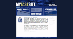 Desktop Screenshot of myfastsite.net